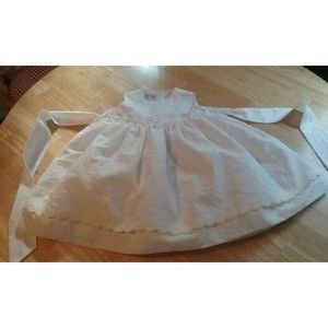 Vintage Toddler Girl Party Dress Frances Johnston Layered Raised Dots